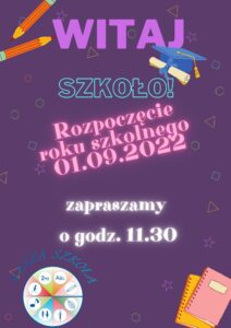 Read more about the article Rozpoczęcie roku szkolnego 2022/23