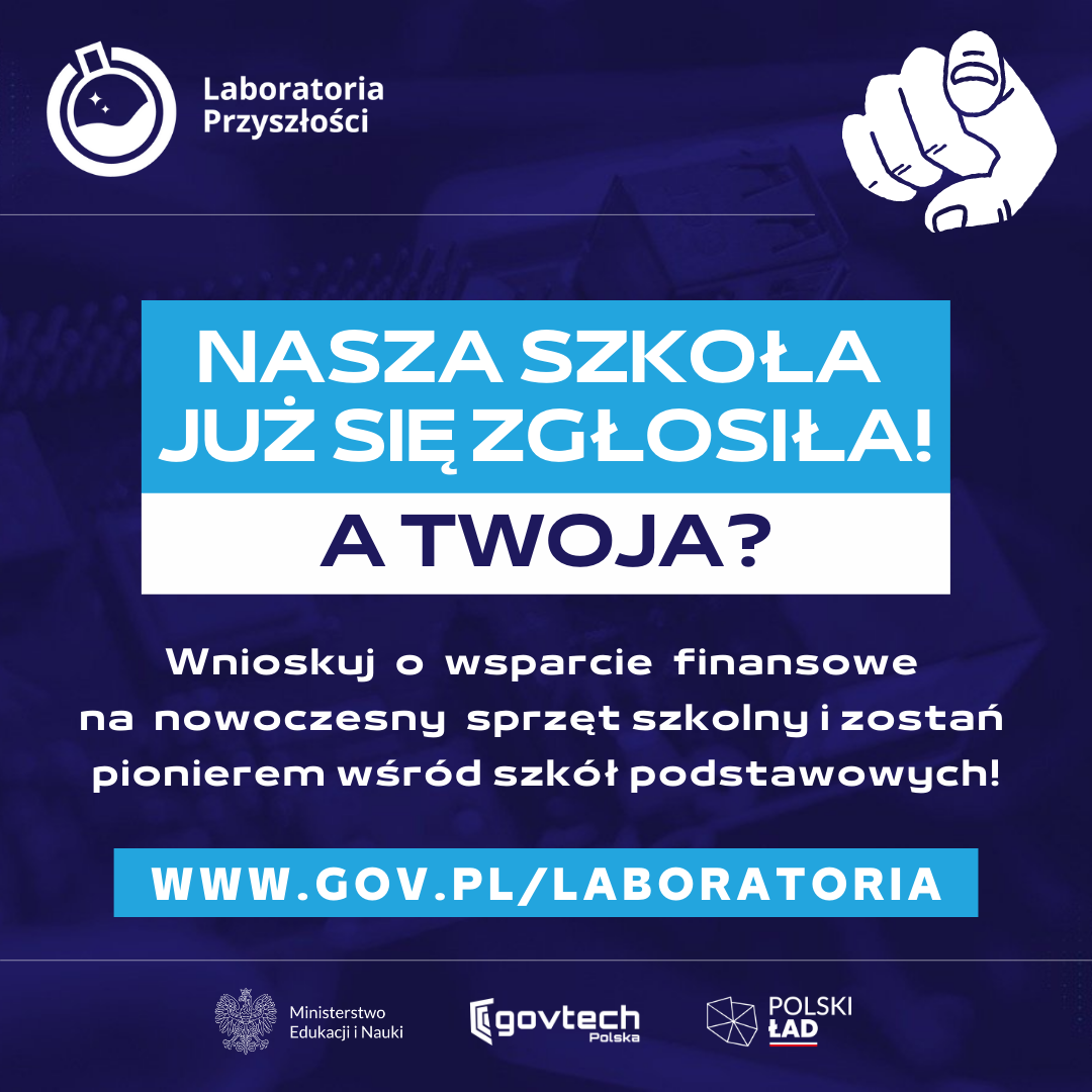Read more about the article Laboratoria Przyszłości Dofinansowanie