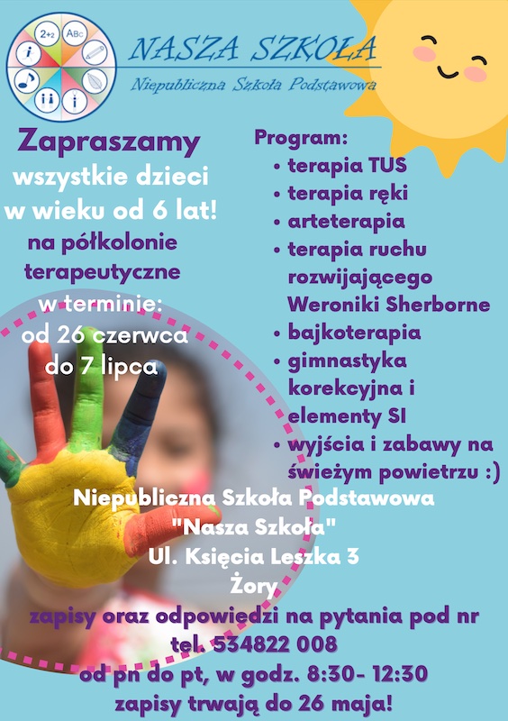 Read more about the article Półkolonie terapeutyczne w Żorach